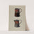 Tin Cup and Pitcher by Max Soltmann