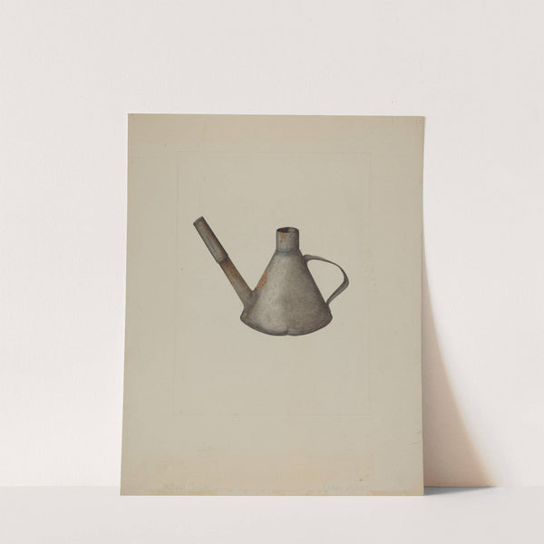 Tin Lamp by Eldon Allen