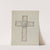 Tin & Wall Paper Cross by Majel G. Claflin