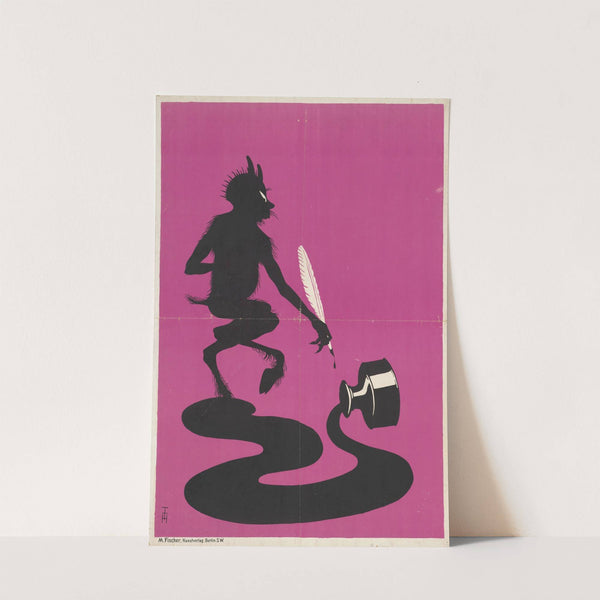 Tinte und Feder von August Zeiss & Co (1897) by Thomas Theodor Heine