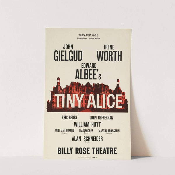 Tiny Alice (1964) by Artcraft Lithograph