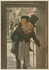 Tiny Tim and Bob Cratchit on Christmas Day