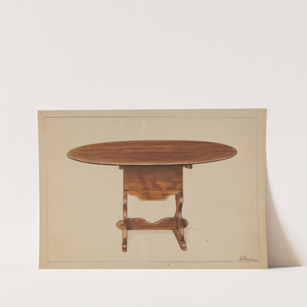 Tip Table (Hutch) by Nicholas Gorid