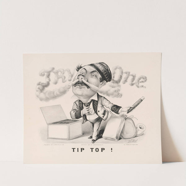 Tip top! (1879) by Currier & Ives.