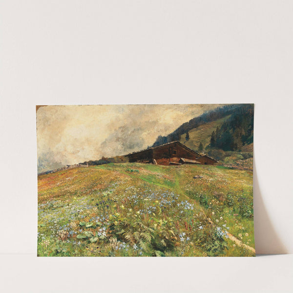 Tirol, Alpenwiesen by Marie Egner