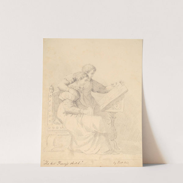 'Tis but Fancy's Sketch' by Robert Walter Weir