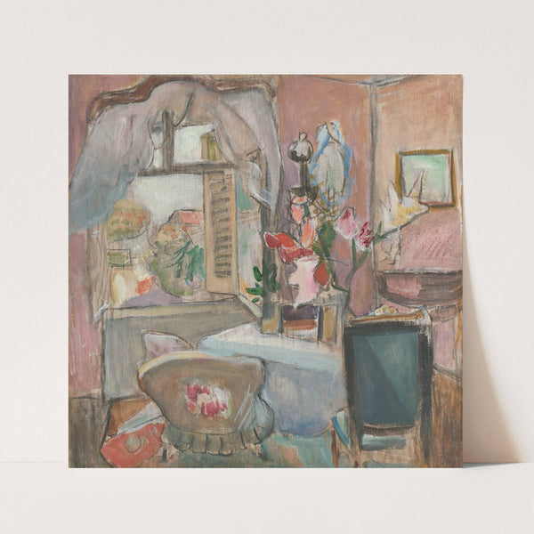 Tisch am Fenster (1928-1930) by Rudolf Grossmann