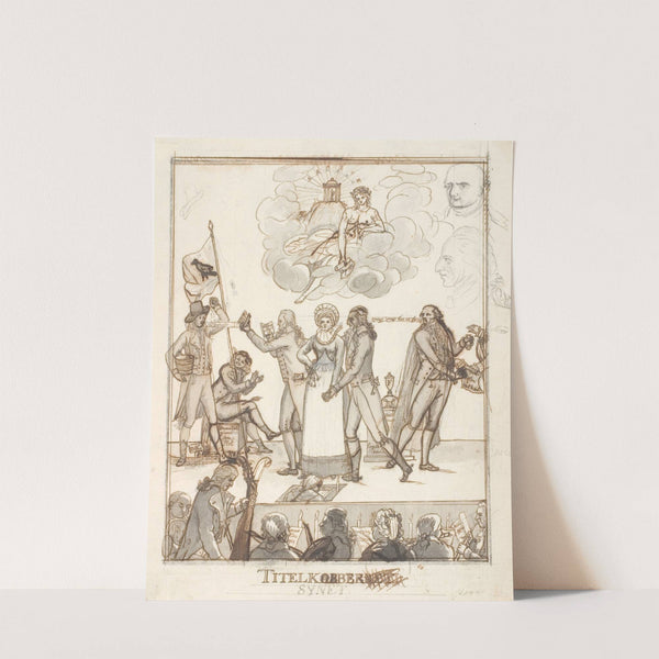 Titelkobber. Synet by Gerhard Ludvig Lahde