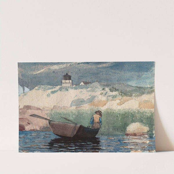 Boy in Boat, Gloucester (1880–1881) by Winslow Homer