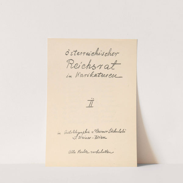 Title page (1912) by Kazimierz Sichulski