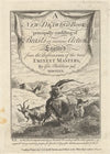 Title page for a ‘New Drawing Book principally consisting of Beasts in various Actions’