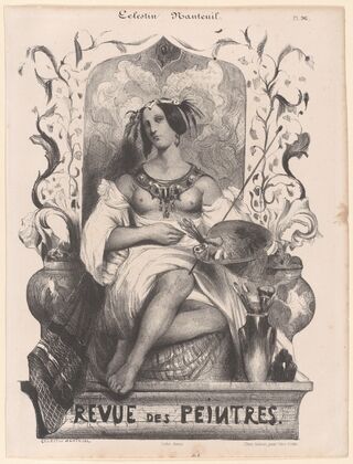 Title Page for the Revue de Peintres (1835)