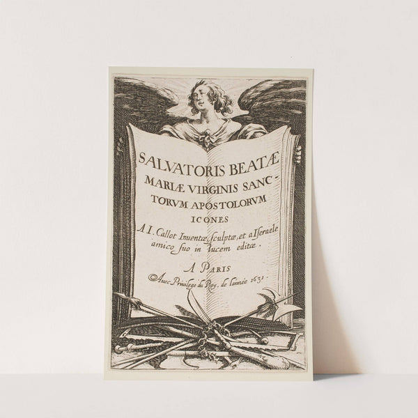 Title Page – The Large Apostles (1631) by Jacques Callot