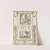 Title page to act 2 of The tempest (1900) by Robert Anning Bell