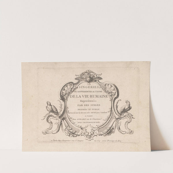 Titlepage (1733-1792) by Jean Baptiste Guélard