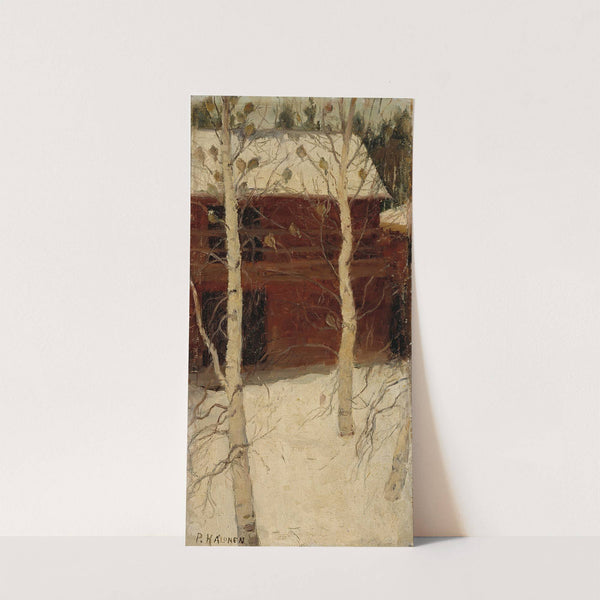 Titmice in Birch Trees by Pekka Halonen