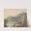 Tivoli with the Temple of the Sybil and the Cascades by Joseph Mallord William Turner