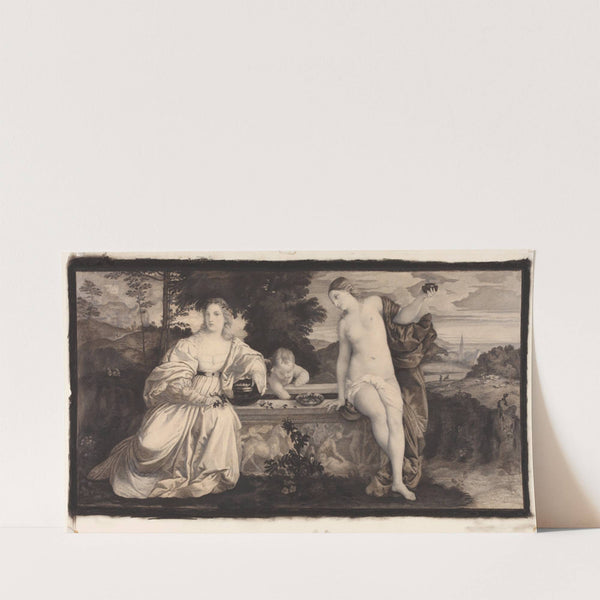 Tizians Himmlische und irdische Liebe by Eugen Eduard Schäffer