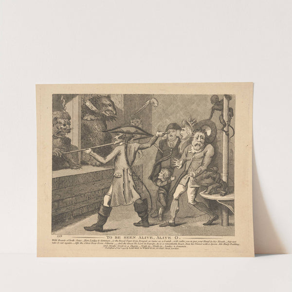 To be seen alive, alive o. (1795)
