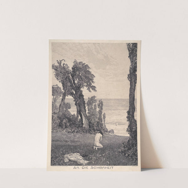 To Beauty (An die Schönheit) (1898) by Max Klinger