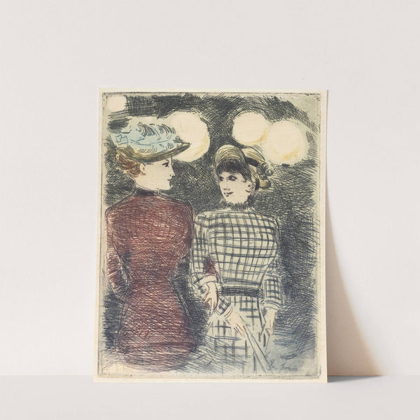 To Bullier’s (c. 1876) by Jean-Louis Forain