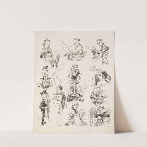 To eke out an existence (1913) by William Henry Walker