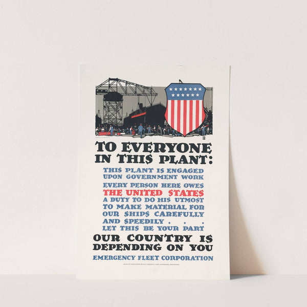 To everyone in this plant (1917) by L.N. Britton