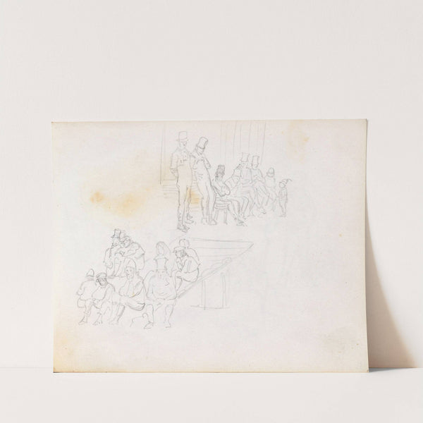 To figurgrupper (1848) by Adolph Tidemand