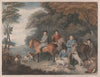 To His Grace The Duke Of Newcastle, This Print Of The Return From Shooting (1792)