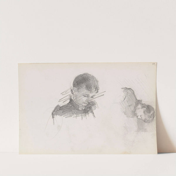 To kvinneportrett by Signe Scheel