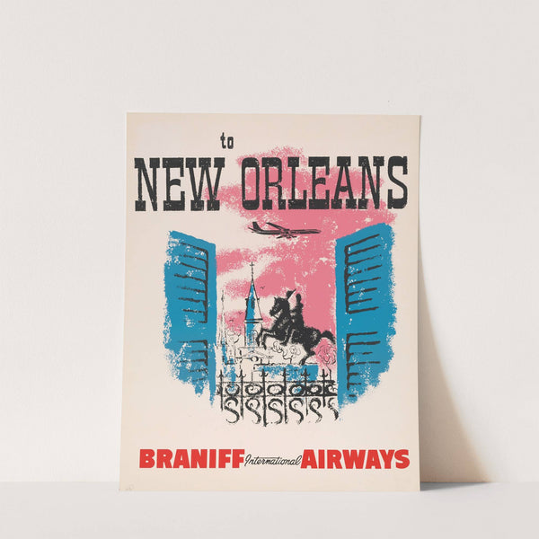 To New Orleans - Braniff International Airways by Anonymous