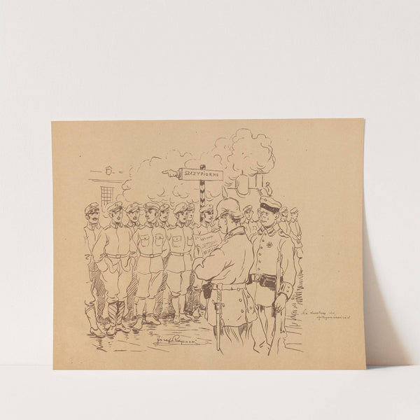 To the Allies’ Lodgings (1915-1918) by Józef Rapacki