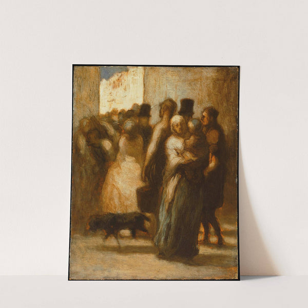 To the Street by Honoré Daumier