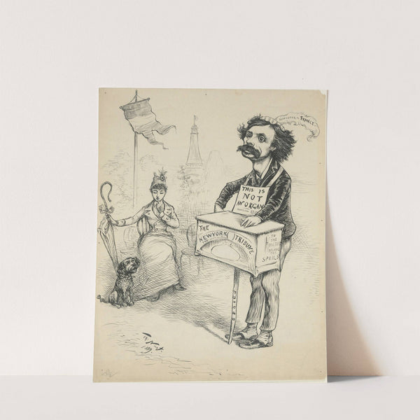 To the Victors Belong the Spoils by Thomas Nast