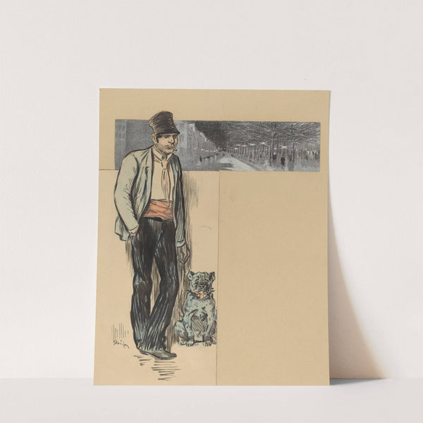 To The Village by Théophile Alexandre Steinlen