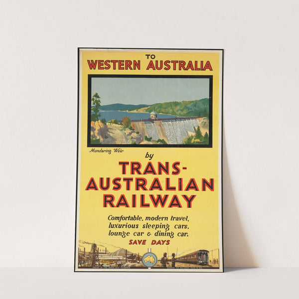 To Western Australia by Trans-Australian Railway by Percy Trompf
