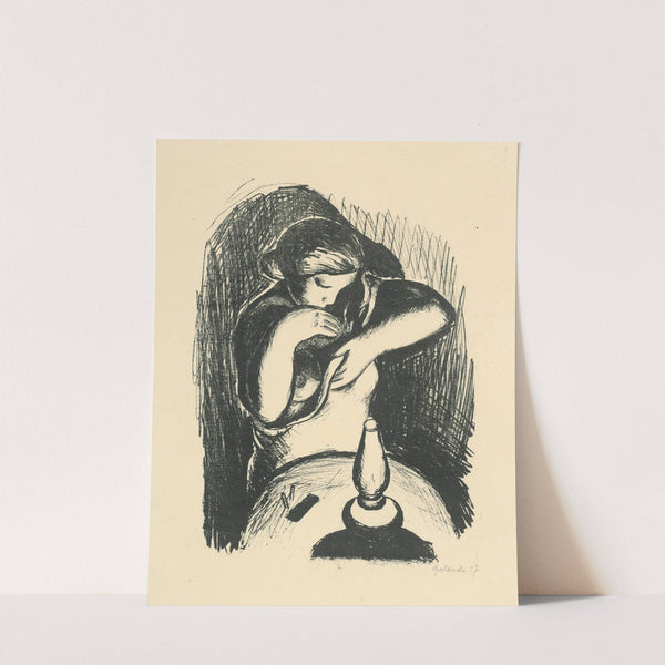 Toaleta pri lampe by Mikuláš Galanda