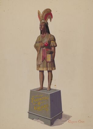 Tobacco Store Figure