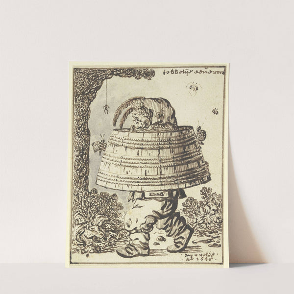 Tobbeteye eeneront by Jan Jansz. van De Velde III