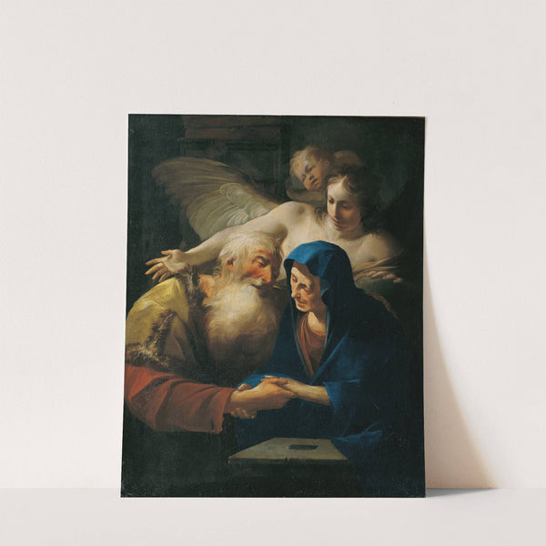 Tobias and Anna by Paul Troger