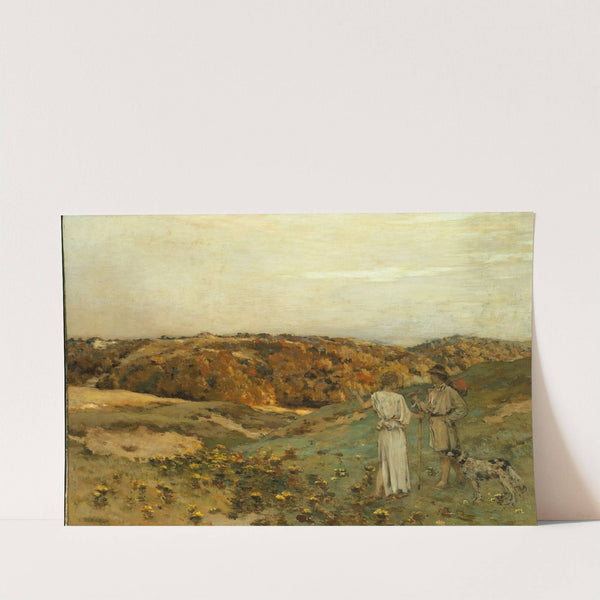 Tobias and the Angel (1878) by Jean Charles Cazin