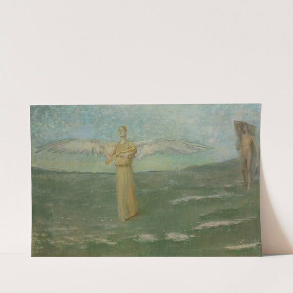Tobias and the Angel (1887) by Thomas Dewing