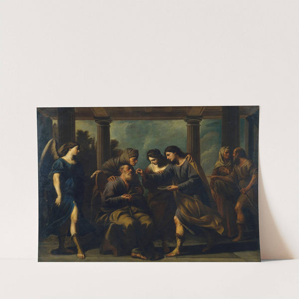Tobias Heals his Blind Father by Andrea Vaccaro