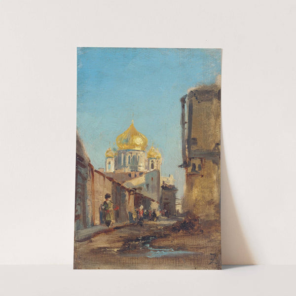 Tobolsk, Sibérie (1844) by Félix Ziem