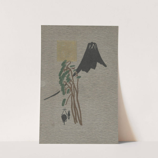 Tocht over de Fuji by Hirafuku Hyakusui