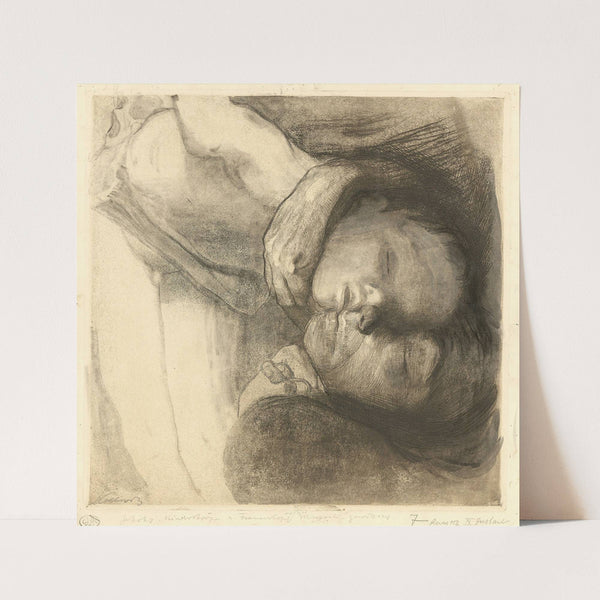Tod, Frau und Kind (1910) by Käthe Kollwitz