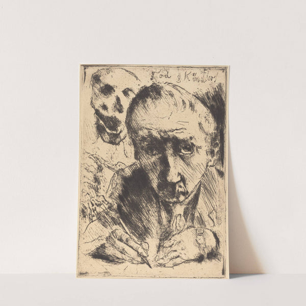 Tod und Künstler (Death and the Artist) (1921) by Lovis Corinth