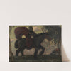 Tod und Liebespaar (1890) by Franz von Stuck