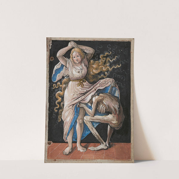 Death and the Maiden (1517) by Niklaus Manuel