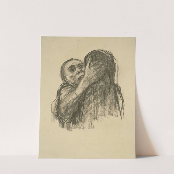 Tod wird als Freund erkannt by Käthe Kollwitz